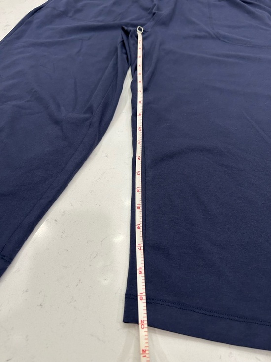Athletic Works Navy Blue Knit Capris with Drawstring Waistband - Picture 7 of 7